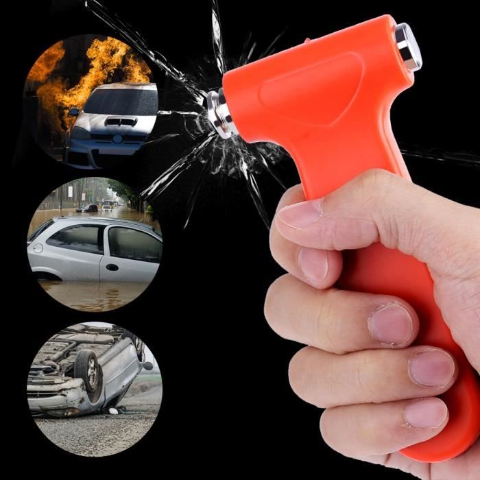 🔨🚗Marteau de Sécurité Amélioré pour Voiture (Outil d'évasion)