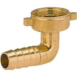 Raccord coudé en laiton GARDENA 7286 pour tuyau de 13 mm - vue 2