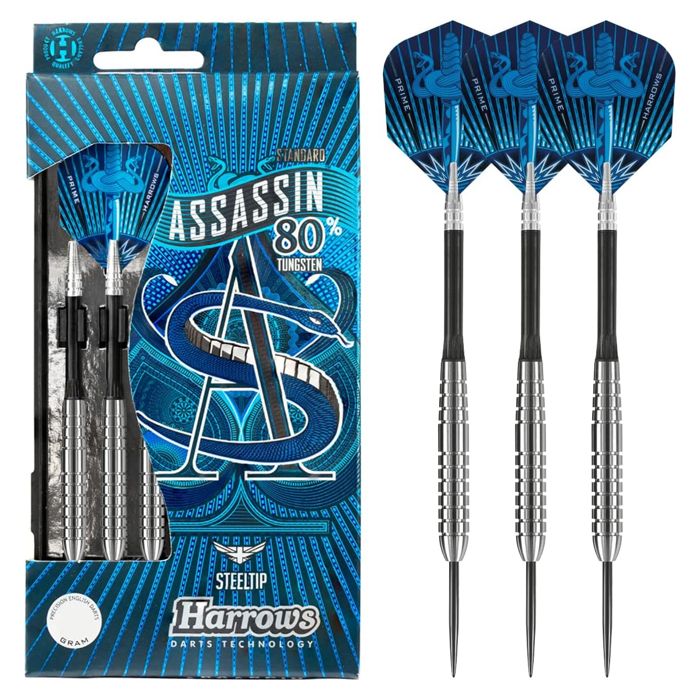 Fléchettes Pointes En Acier - Assassin Multi-colour Adulte HARROWS