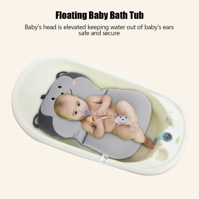 Baignoire bébé 1Pc nouveau-né bébé enfant en bas ge infantile coussin de siège souple baignoire bain flottant ES006