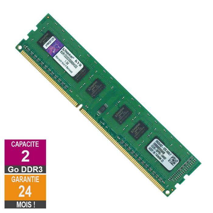 Kingston KVR1333D3S8N9H2G 2 Go - vue 2