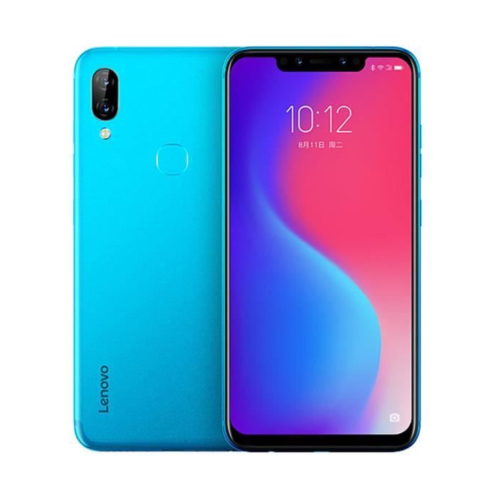 Top achat T&eacute;l&eacute;phone portable Smartphone Lenovo S5 Pro RAM 6Go+ ROM 64Go 6.2 inch 20MP + 12MP 3500mAh Batterie 636 octa Processeur Système Multilingue pas cher