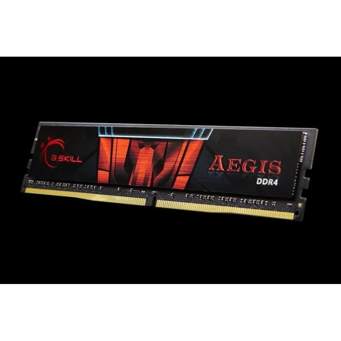 Memoire Ram Limics24 Barrettes Mémoire 16Go (2X8Go) Dimm Ddr4 G.Skill Aegis Pc419200 (2400