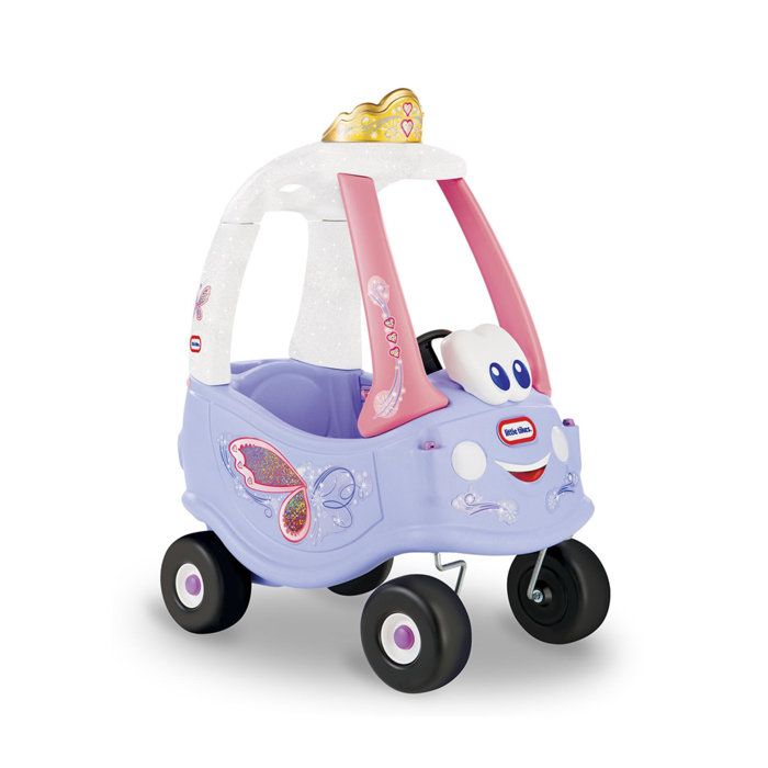 Porteur Trotteur Cozy Coupe Fairy Voiture enfant Portes Kla on et Planch