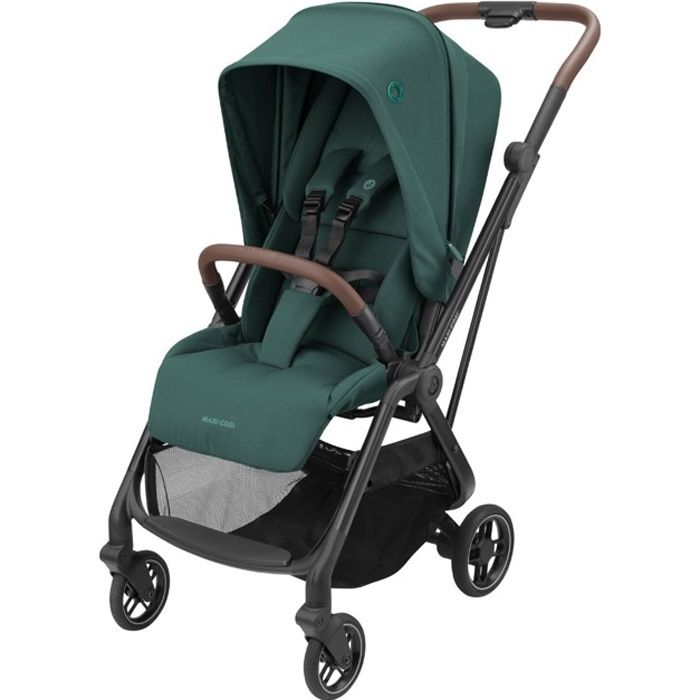 Poussette ultra compacte Leona MAXI COSI Dossier ajustable Pliage compact Essential Green Cdiscount Puericulture Eveil bebe