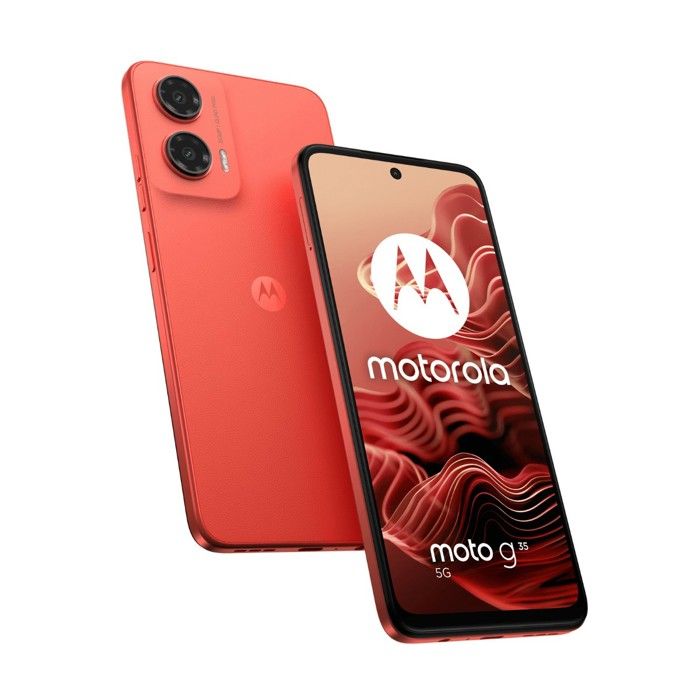 Motorola Moto G35 5G 4 Go/128 Go Rouge (Guava Red) Double SIM