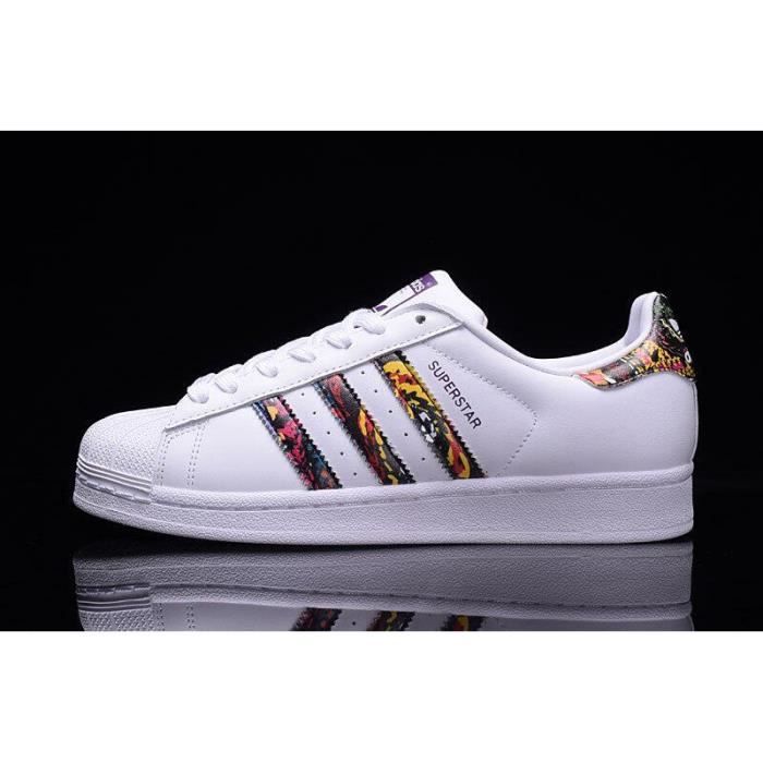 chaussure superstar multicolor