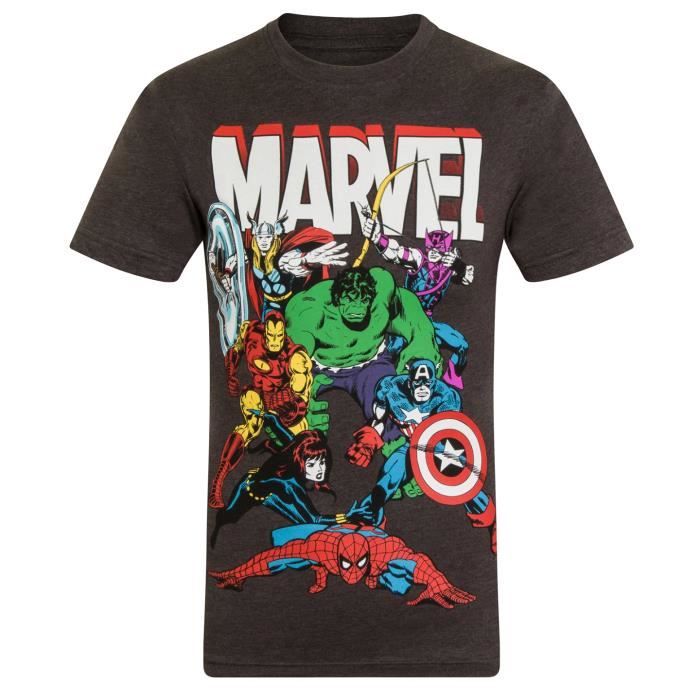 Gar/çon Marvel Hulkpose T-Shirt Manches Longues