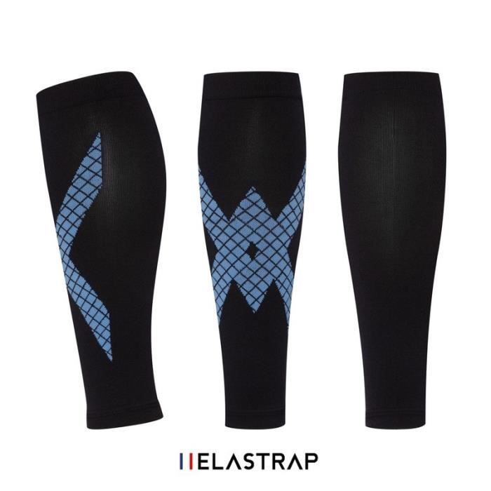 Collant Court Sport Femme Design Bleu Noir Blanc – Graphisme – Physique Affuté