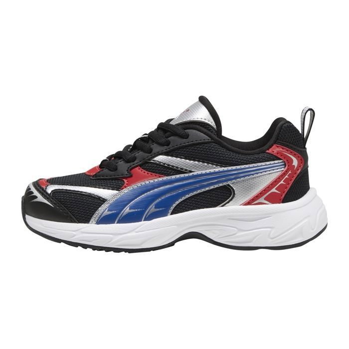 Puma Basket à Lacets Junior Puma Morphic Techie - Noir/Multi