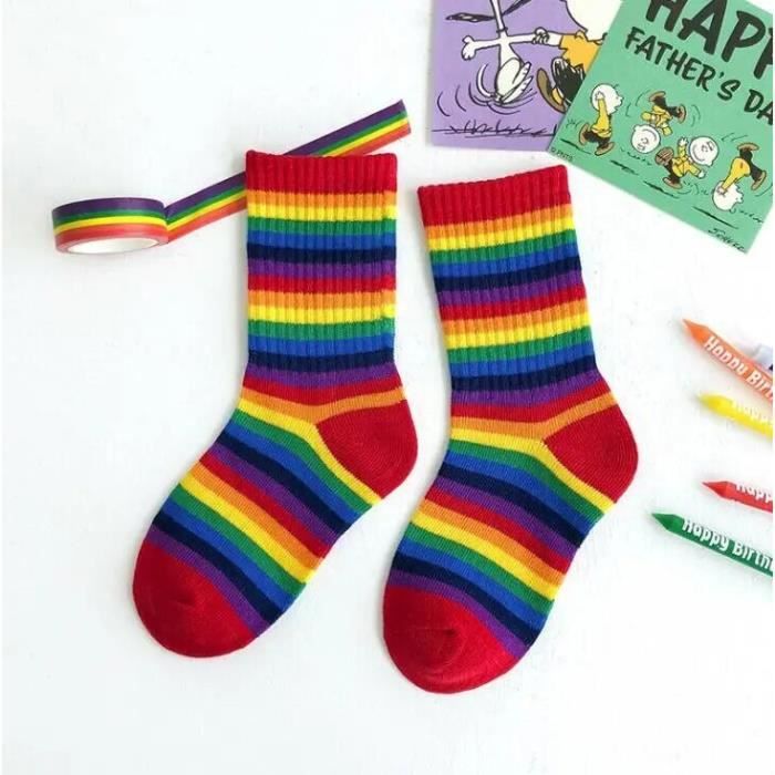 Karma PETITE FILLE Chaussettes Longues Coton sans Couture pour Bébé