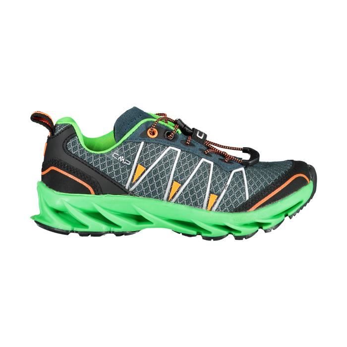 chaussures de trail enfant cmp altak 2.0 - petrol-flash orange - 33