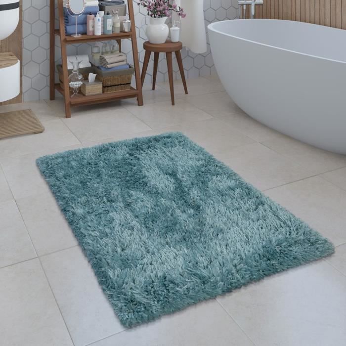 tapis de bain moderne salle de bain tapis shaggy m