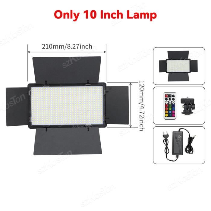 Lampe Selfie Magnétique LED - 3 Modes Lumière, Rechargeable USB-C, Compacte, Pour Streaming, Maquillage, Réunion