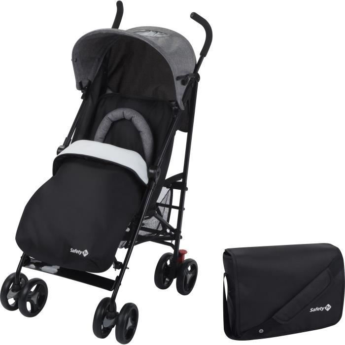 poussette multiposition canne