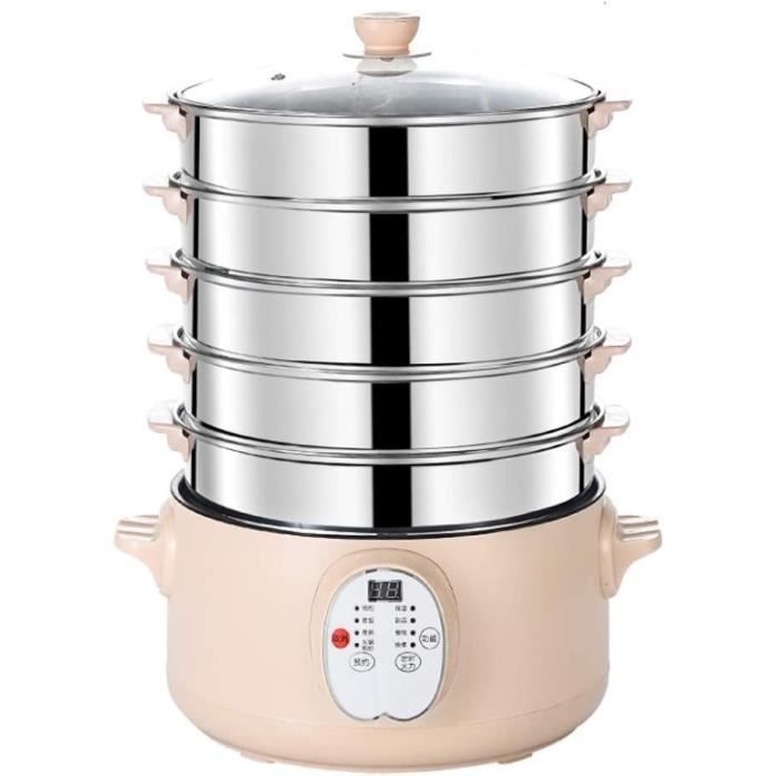 Cuiseur Vapeur Électrique Casserole En Acier Inoxydable Programmation