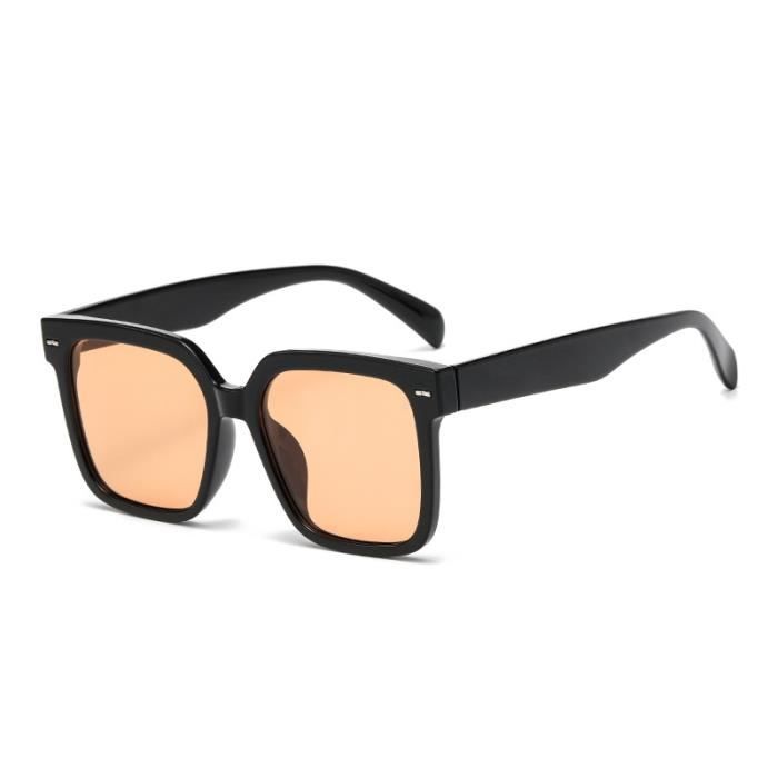 Lunettes De Soleil Polarisées Carrées Honey Joe - Unisexe, UV400, Style Rétro Pour Sport Et Conduite