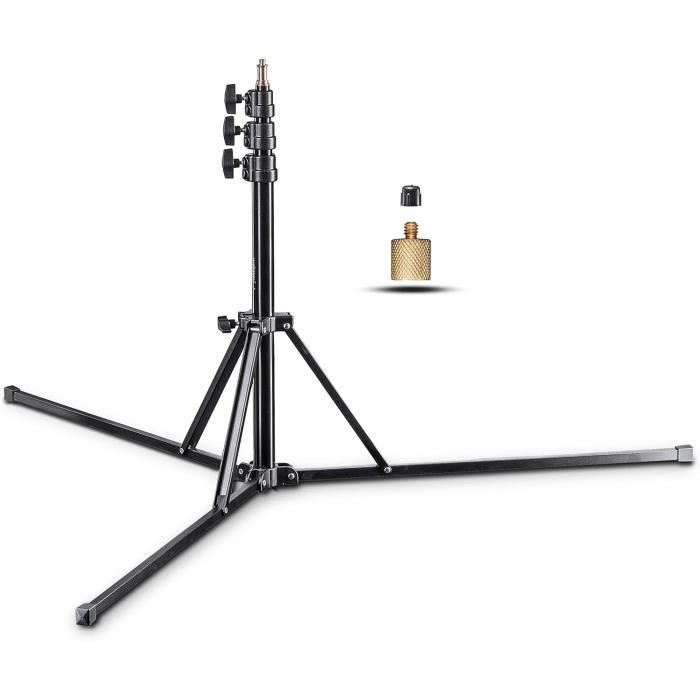 SIRUI Trépied D'éclairage De 2,8m Pour La Photographie, Charge Maximale De 10kg Avec Coussin à Ressort, Trépied D'éclairage Pour Réflecteur, Boîte à Lumière, Lumière De Studio (DJ280