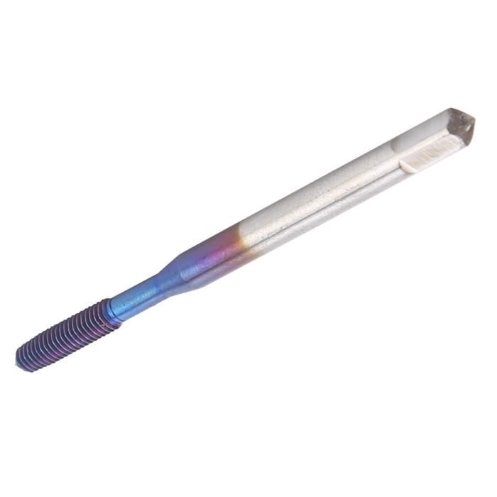 Taraud M4 X 0.7 Extra-Long 100 Mm H2 - Acier Rapide, Pointe Spirale Pour Filetage
