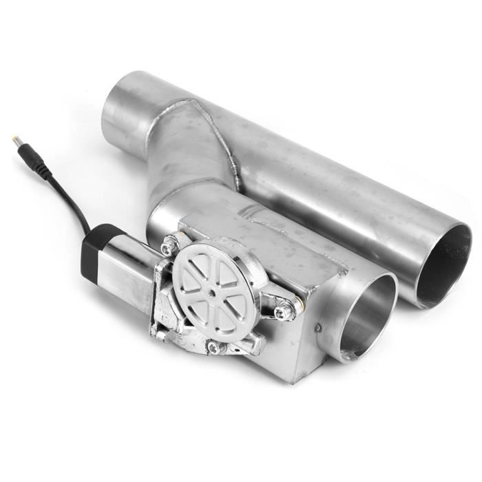 Moteur De Soupape De Coupure D'échappement électronique Universel - Télécommande Pour Contrôle Du Bruit Et Débit, Acier Inoxydable