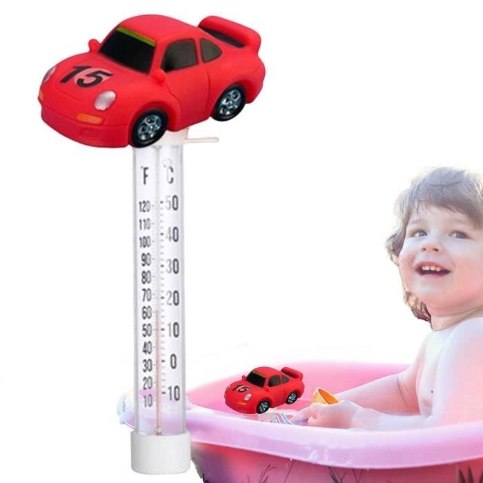 Thermomètre De Bain Bébé Grenouille Mignon - Étanche, écran Tactile, Recharge USB-C - Pour Sécurité Bain Enfants - 2