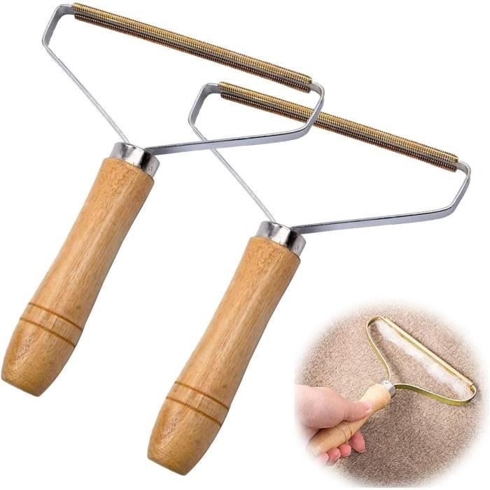Enleve-peluches Portable Pliable - Brosse Anti-poils Pour Vêtements, Canapé, Tapis, Voiture - Réutilisable Et Lavable