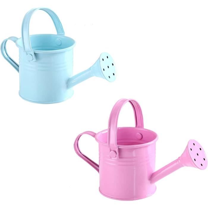 Lot De 6 Arrosoirs Pour Enfants En Métal - Petits Seaux Colorés Pour Jardin Et Jeux D'Extérieur