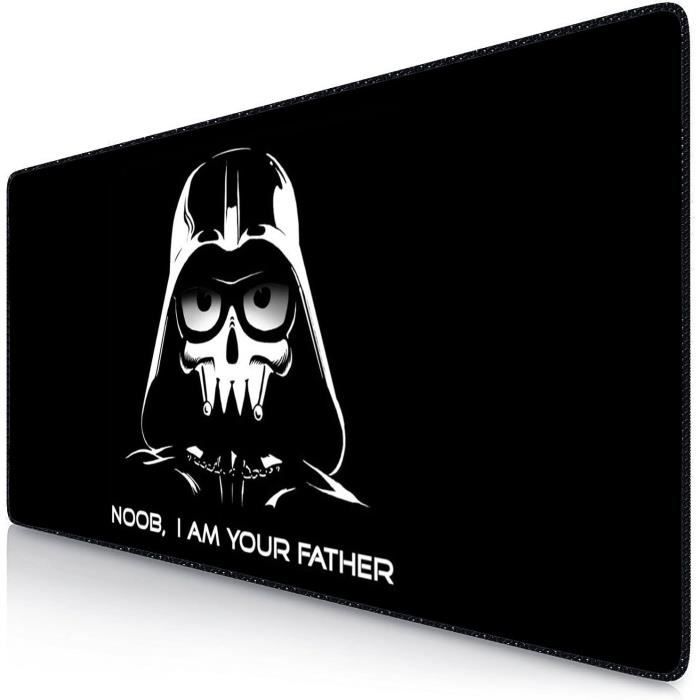 Tapis de Gaming YIKXIULF 900 x 400 mm Antidérapant Ultra Lisse Lavable - vue 2