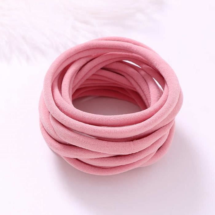 Bandeaux Pour Bébés Filles Avec Nœud Dentelle - Lot Doux Et Élégant Pour Nouveau-Né