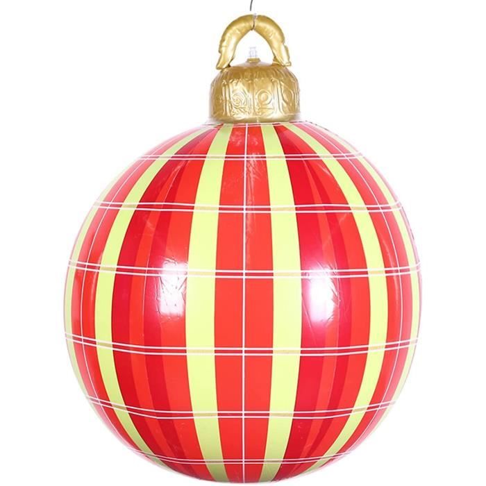 Boules De Noel Géante, Boule De Noël Gonflable, Boule De Décoration Extérieure Réutilisable En