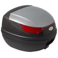 Top Case Moto Bagage Coffer Valise Fermeture 32 lt.Quad Touring argent-1