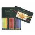 FABER-CASTELL Boîte de 60 Crayons de couleur Polychromos-1