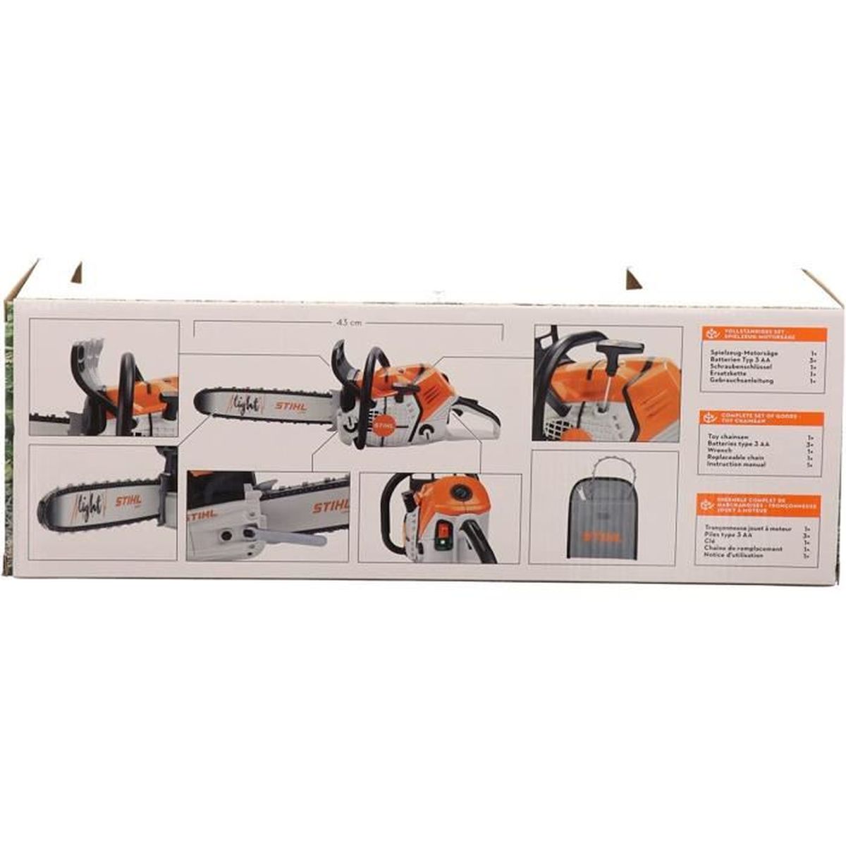 Stihl 0421 600 0053 Tronconneuse Jouet, Orange/Gris Cdiscount Jeux Jouets