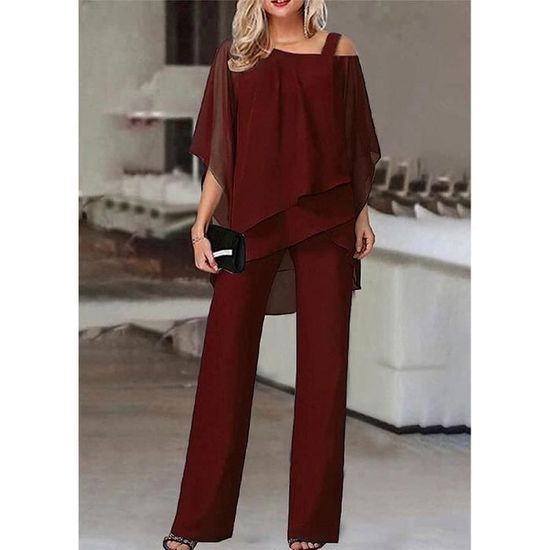 Générique Ensemble De Costume De Soirée Élégant Pour Femme Tenue