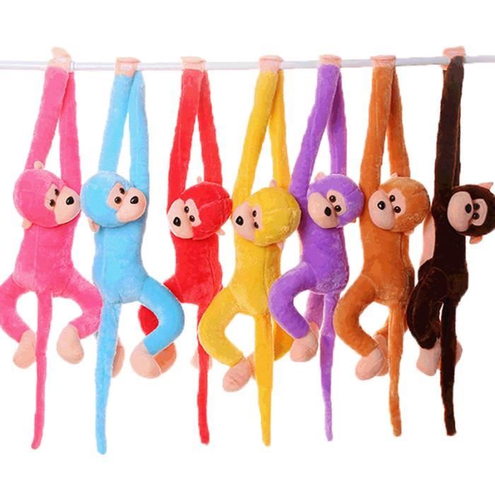 Rose - Peluche singe à bras Long pour enfants, Jouet en peluche, Animal  mignon Kawaii, Poupée en peluche, Rid - Cdiscount Jeux - Jouets