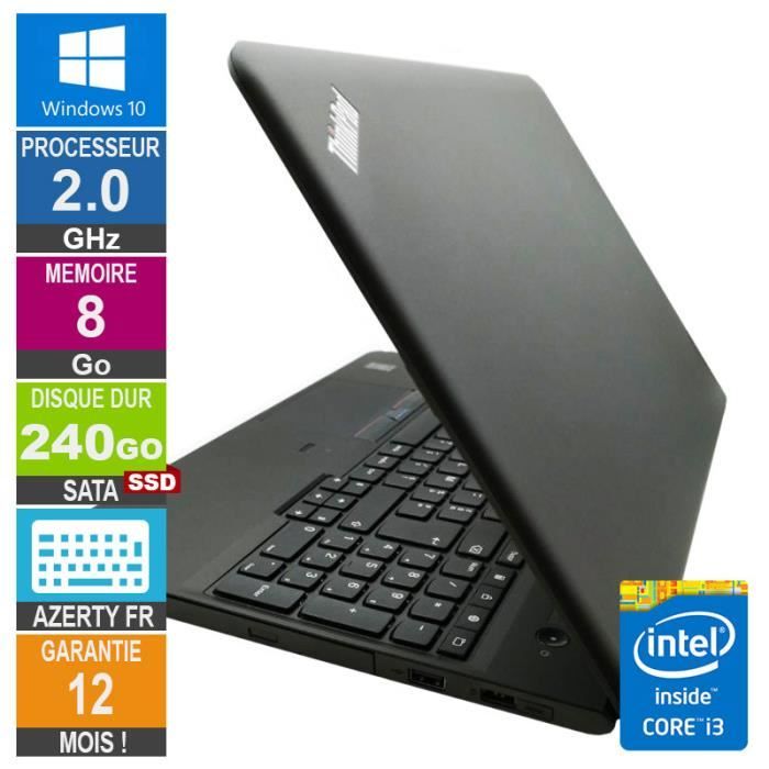 PC Portable 15.6" Lenovo ThinkPad E550 i3-5005U1