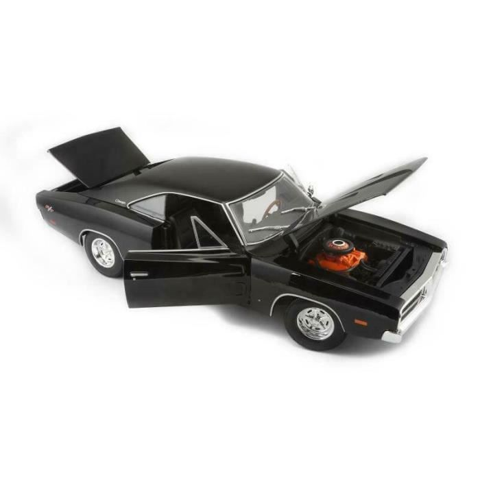 Miniatura Carro Dodge Charger r/t (1969) - Preto - 1:18 - Maisto em Promoção na Miniatura Carro Dodge Charger r/t (1969) - Preto - 1:18 - Maisto em Promoção na