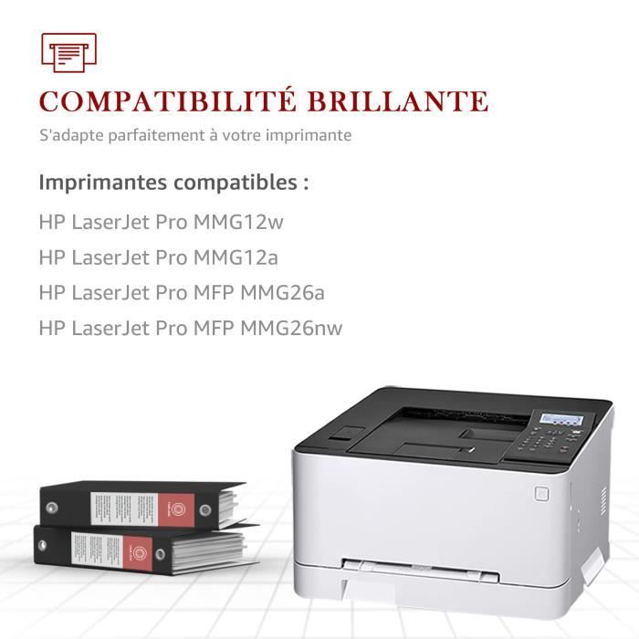 Toner de marque HP 79A / CF279A pour imprimante M12 / MFP M26
