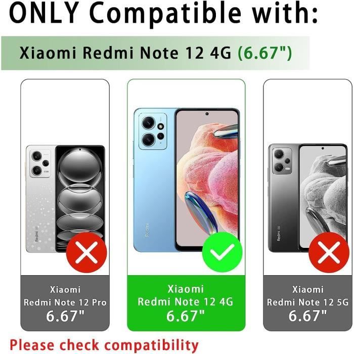 Coque Xiaomi Redmi Note 12 4G Avec Cordon
