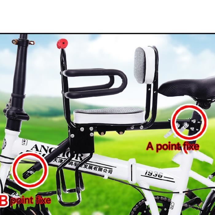 Siège Vélo Enfant Avant OUSEXI - Montage Rétractable, Neuf Sous Emballage, UPC 749079365435