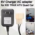 Ywei Chargeur AC Adaptateur Pr 6V Batterie Enfant TRAX ATV Quad Ride On Voiture Moto-2