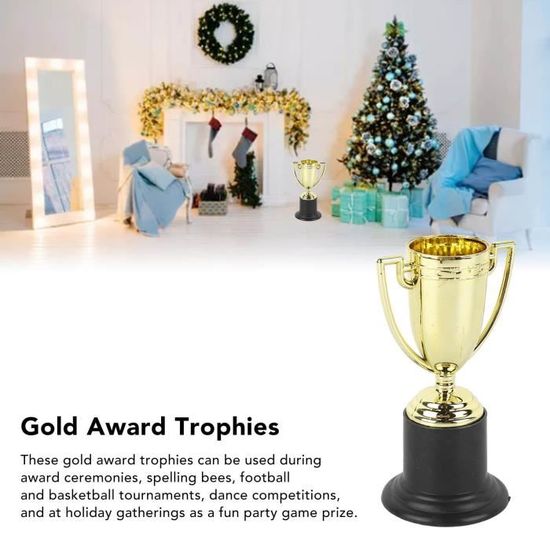 Baker Ross FN149 Trophées étoiles - Lot de 4, Trophée de cérémonie sportive, Récompenses de Baker Ross FN149 Trophées étoiles - Lot de 4, Trophée de cérémonie sportive, Récompenses de