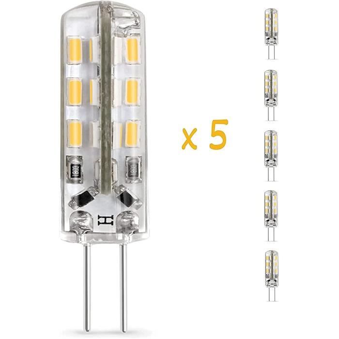 G4 Led Ampoule,5-pack 15w Ampoules Halognes Quivalentes,ampoule