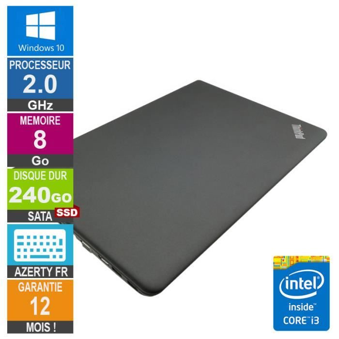 PC Portable 15.6" Lenovo ThinkPad E550 i3-5005U2