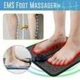 PIMPIMSKY électrique EMS masseur de pied coussin pieds stimulateur musculaire jambe remodelage tapis de Massage des pieds-3