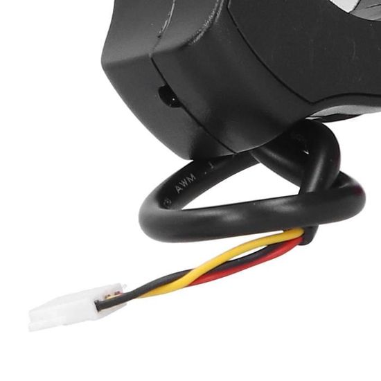 Accélérateur Pouce Pour Trottinette Électrique - Capteur Hall, ABS, Câble 40cm, Améliore Le Contrôle