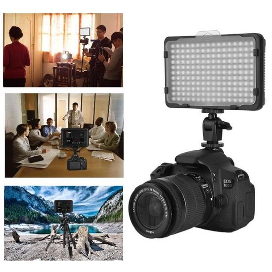 Appareil-photo portatif d'éclairage de photo La photographie de vidéo P9I8