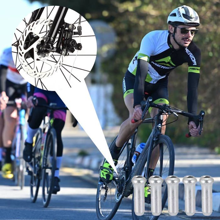 Kit De 36 Câbles De Vélo Universels – 2x 1,7m Frein + 2x 2,1m Dérailleur, Embouts, Ferrules, Joints Toriques – Acier Inoxydable
