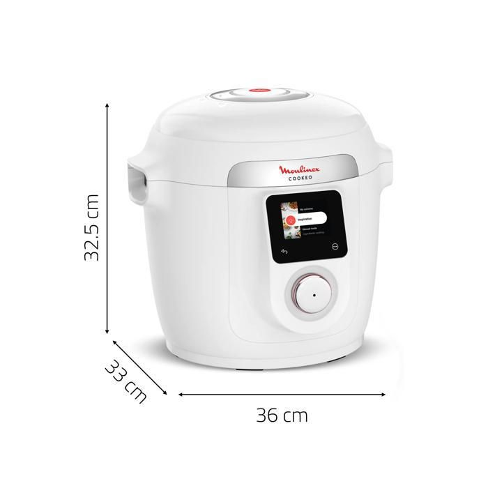 Cookeo Wifi 10-en-1 Noir avec Extra Crisp | Cookeo