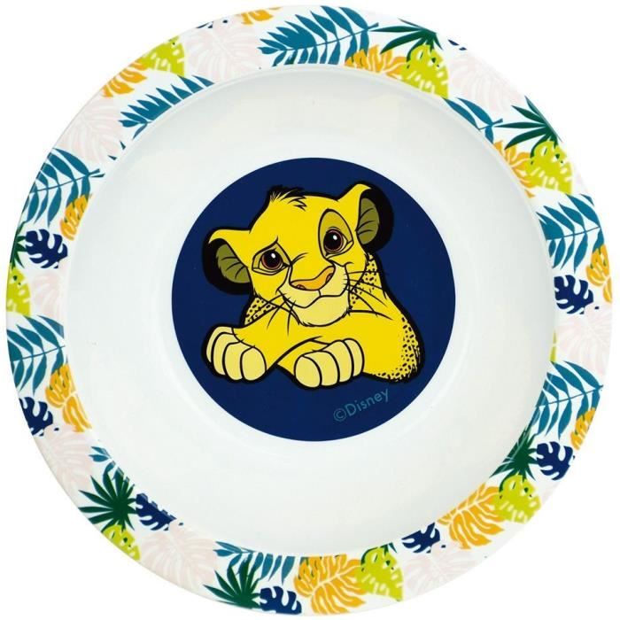 Ensemble Vaisselle Le Roi Lion 51 Pièces - Kit Fête Anniversaire Thème Jungle Animaux Avec Assiettes Carton, Serviettes, Gobelets Et Nappe